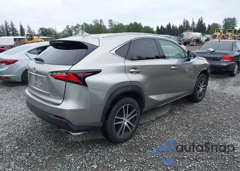 2017 Lexus Nx 200T F Sport из США, поврежденный, VIN JTJBARBZ7H2135611